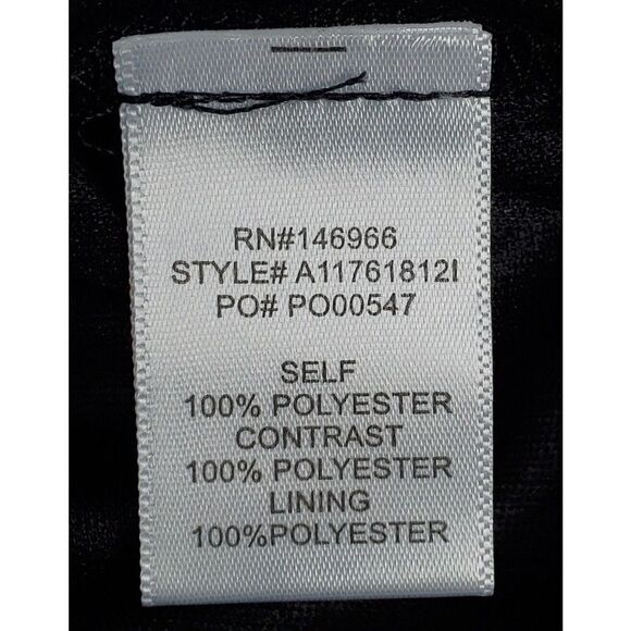 Poppies and Roses Jumpsuit Girls Size 10 Black Flowy Beaded Special Occasion New - Picture 6 of 10